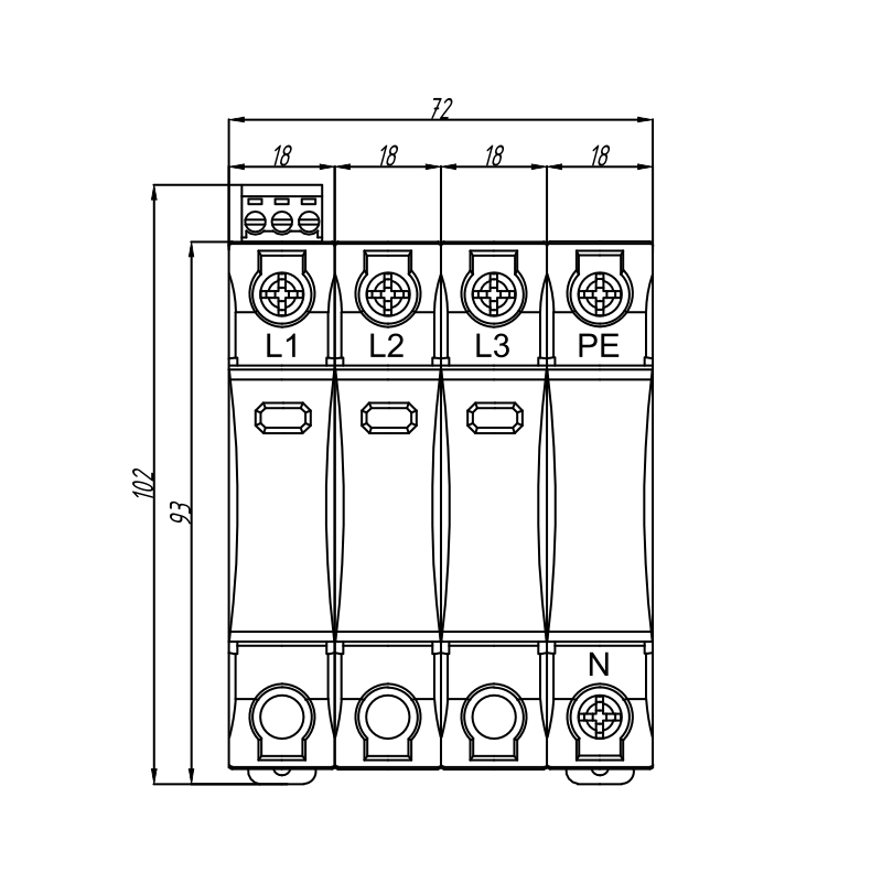 ВОЛЬТ-УЗИП-Н-К-2-275-20-31-С