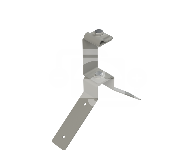 Хомут на трубы, для труб диаметром 160 мм, оцинкованная сталь ВОЛЬТ-ДП-О-12.2